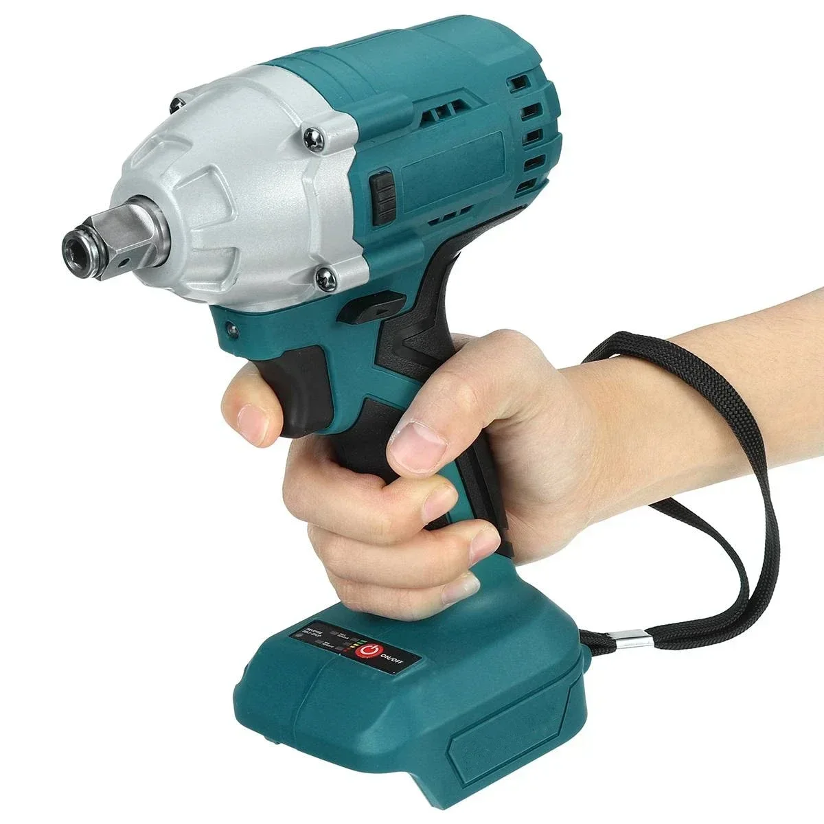 Power Tools Impact Wrench - 18 فولت المفتاح الكهربائي فرش تأثير