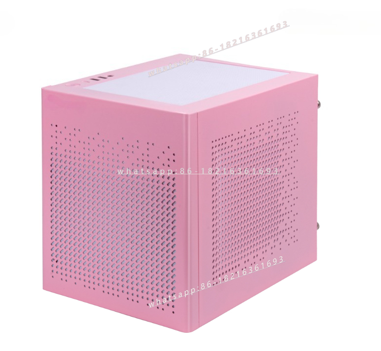 Power Tools Pink - SG16 الوردي الأبيض ITX صغير صغير