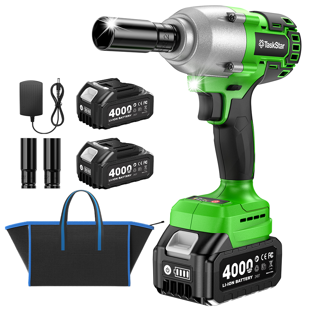 Power Tools Impact Wrench - مفتاح ربط كهربائي عالي العزم TaskStar