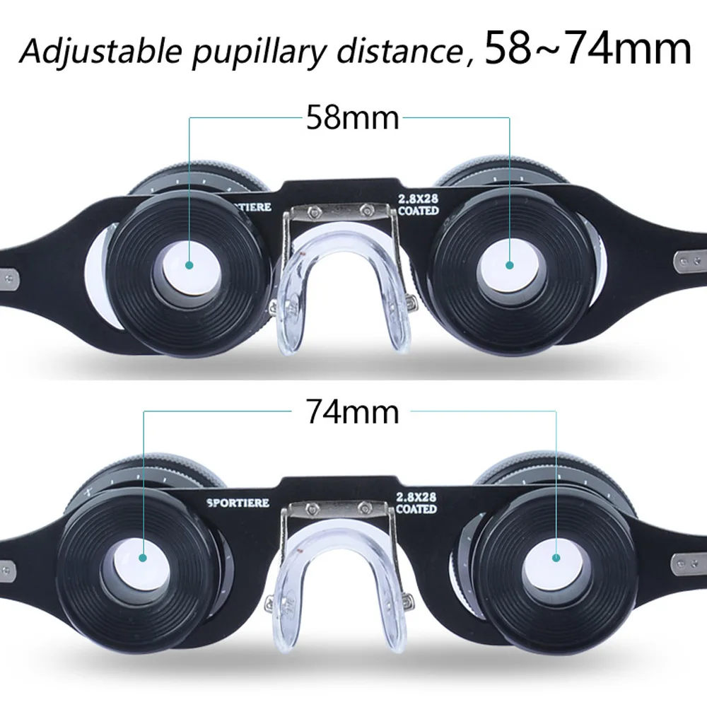Power Tools Zoom - منظار صيد عالي الدقة 10×34 مع