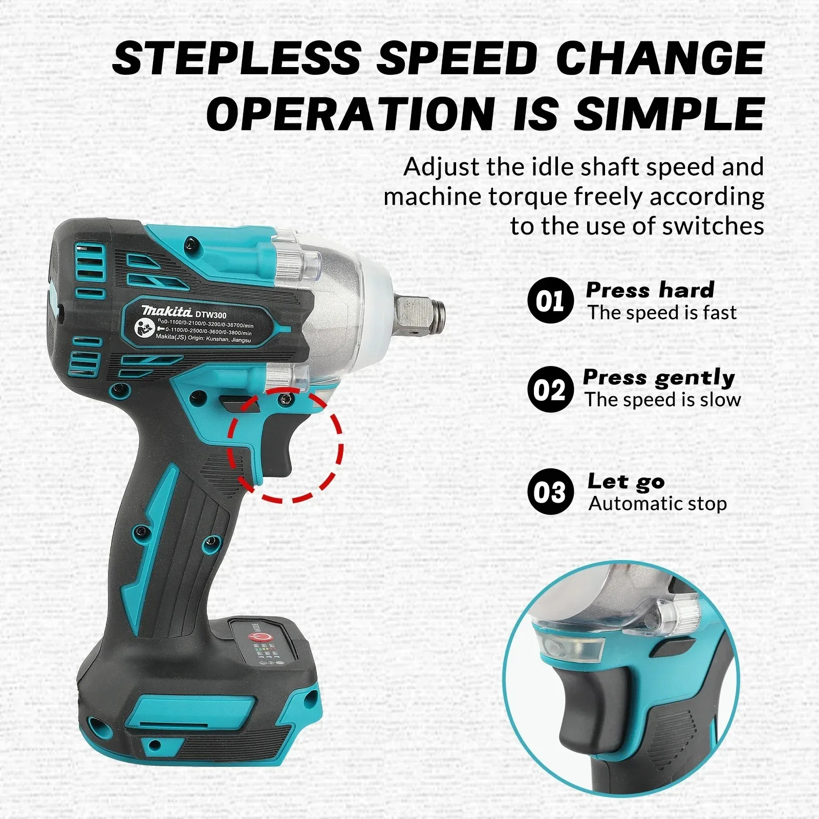 مفتاح ربط كهربائي ماكيتا DTW30 - مراجعة Power Tools Impact Wrench وسعره