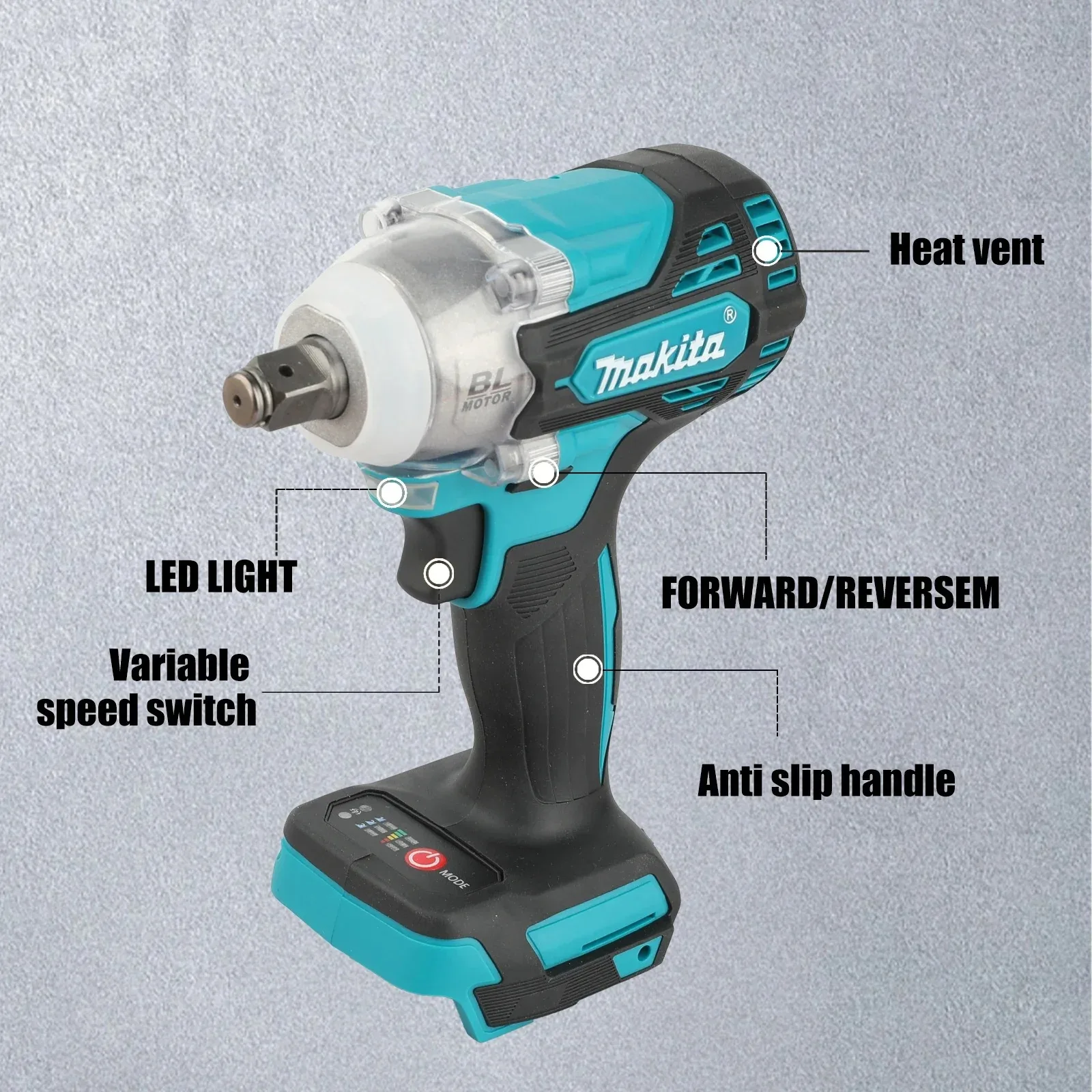 مفتاح ربط كهربائي ماكيتا DTW30 - مراجعة Power Tools Impact Wrench وسعره