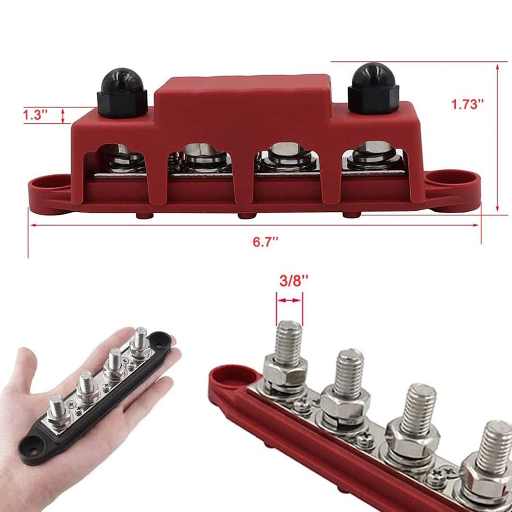 موزع طاقة أسود وأحمر 12 فولت 2 - مراجعة Power Tools Distributor وسعره