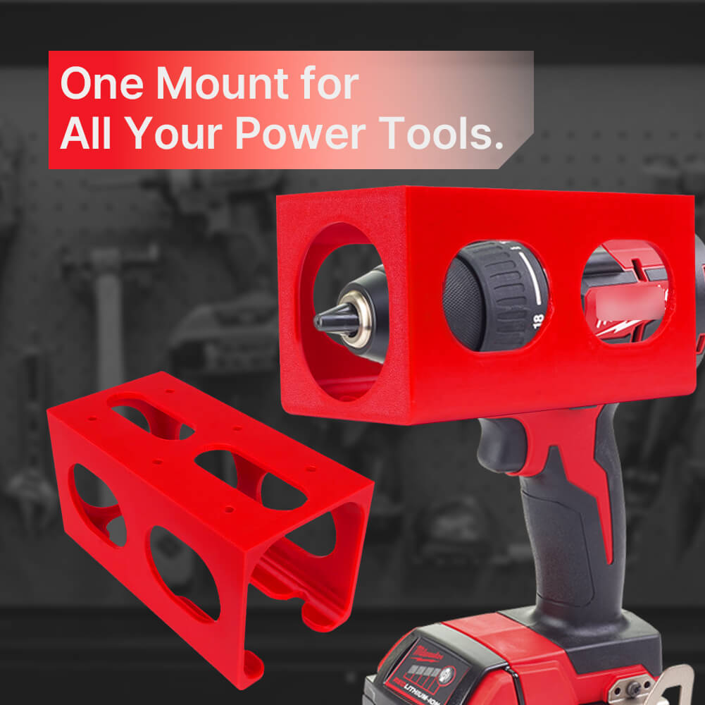 حامل جداري عالمي للمثقاب بقوة  - مراجعة Power Tools Storage وسعره