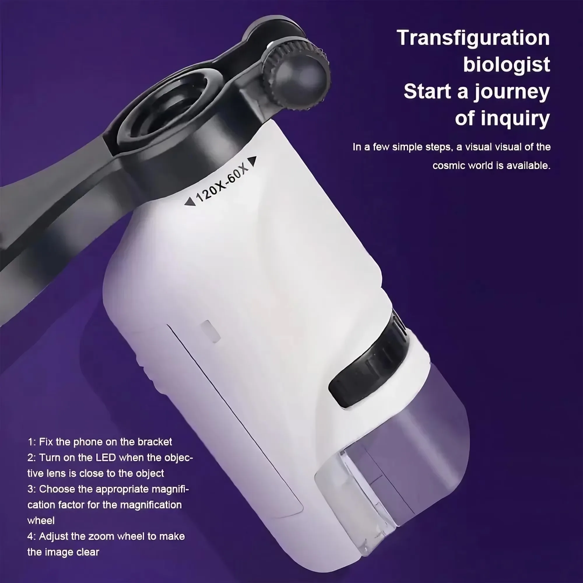 مجهر جيب للأطفال محمول صغير ال - مراجعة Power Tools Zoom وسعره