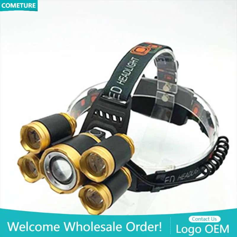 5LED T6 رئيس مصباح التكبير مصب - مراجعة Power Tools Zoom وسعره
