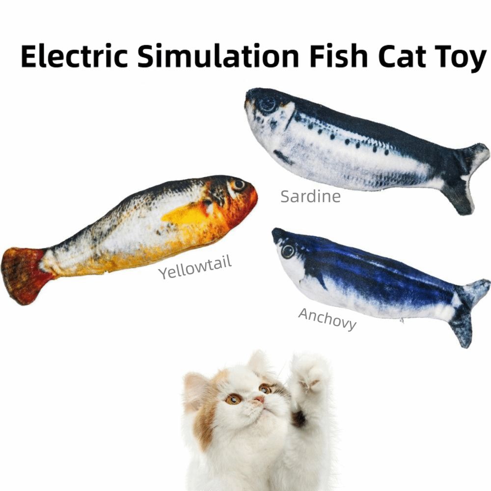 لعبة سمكة كهربائية للقطط بذيل  - مراجعة Power Tools Cat وسعره
