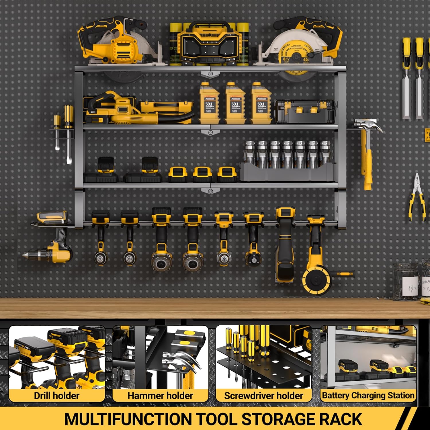 منظم أدوات كهربائية كبير الحجم - مراجعة Power Tools Toolstation وسعره