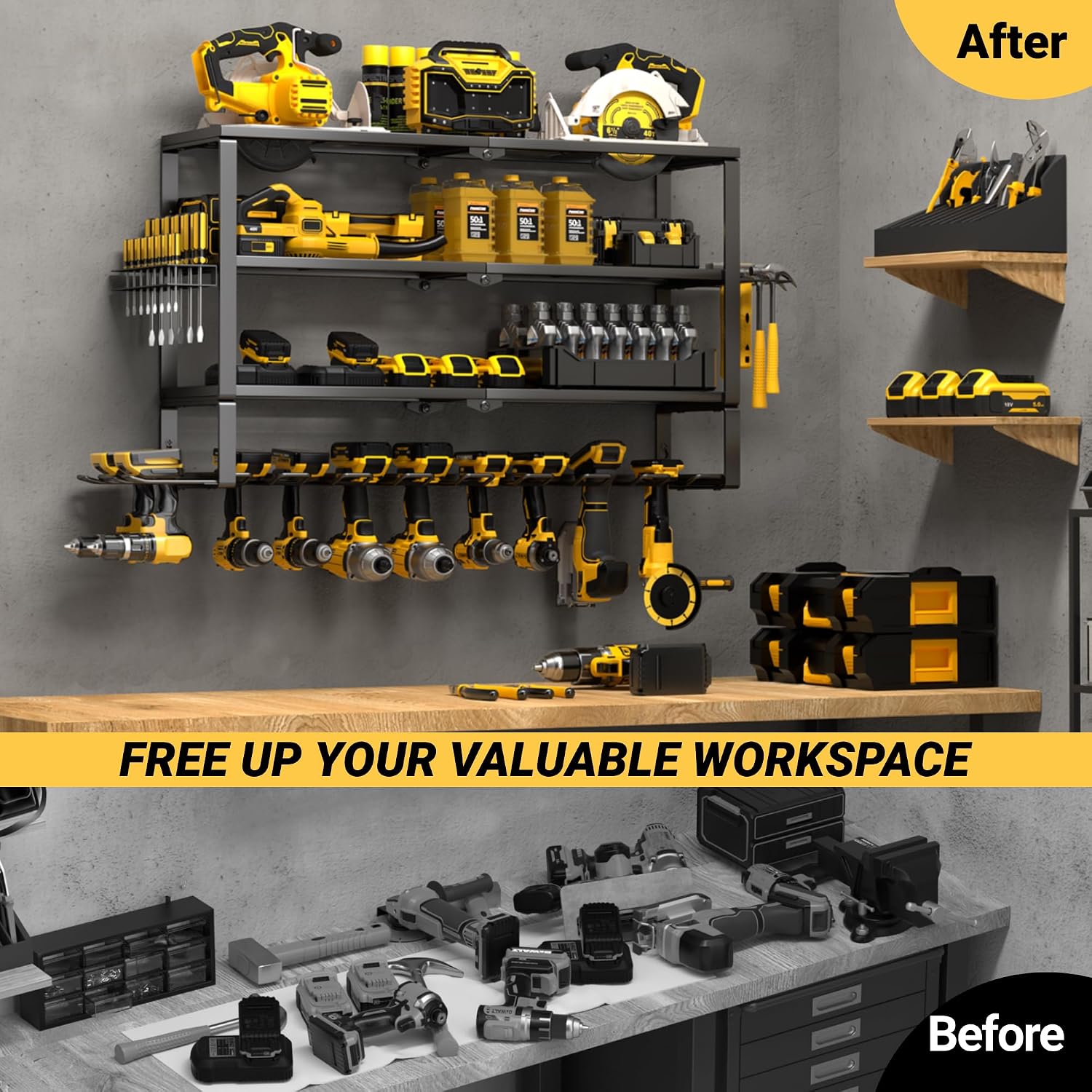 منظم أدوات كهربائية كبير الحجم - مراجعة Power Tools Toolstation وسعره
