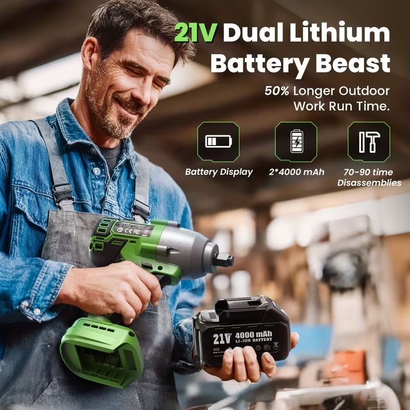 مفتاح ربط كهربائي عالي العزم T - مراجعة Power Tools Impact Wrench وسعره