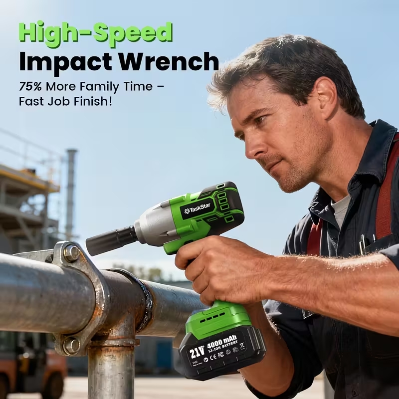 مفتاح ربط كهربائي عالي العزم T - مراجعة Power Tools Impact Wrench وسعره