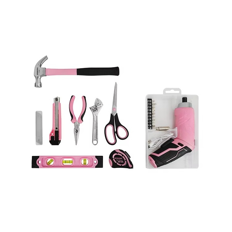 لمجموعة أدوات مفك براغي محوري  - مراجعة Power Tools Pink وسعره