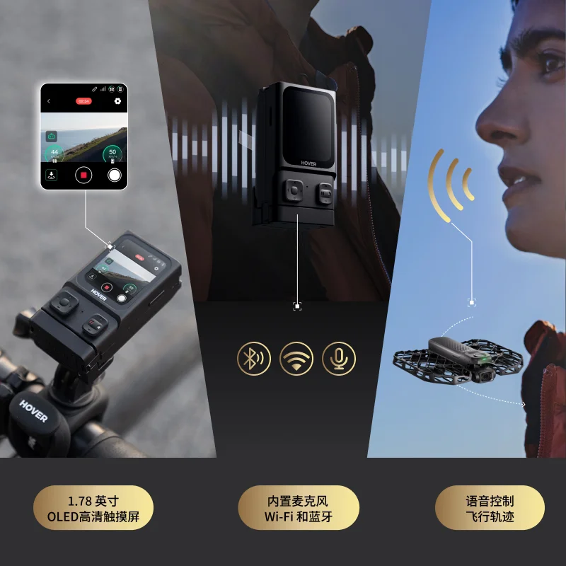 كاميرا طائرة ذكية بشاشة OLED ل - مراجعة Power Tools Images وسعره