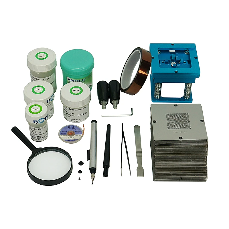 BGA الإستنسل 184 قطعة قالب بغا - مراجعة Power Tools Toolstation وسعره