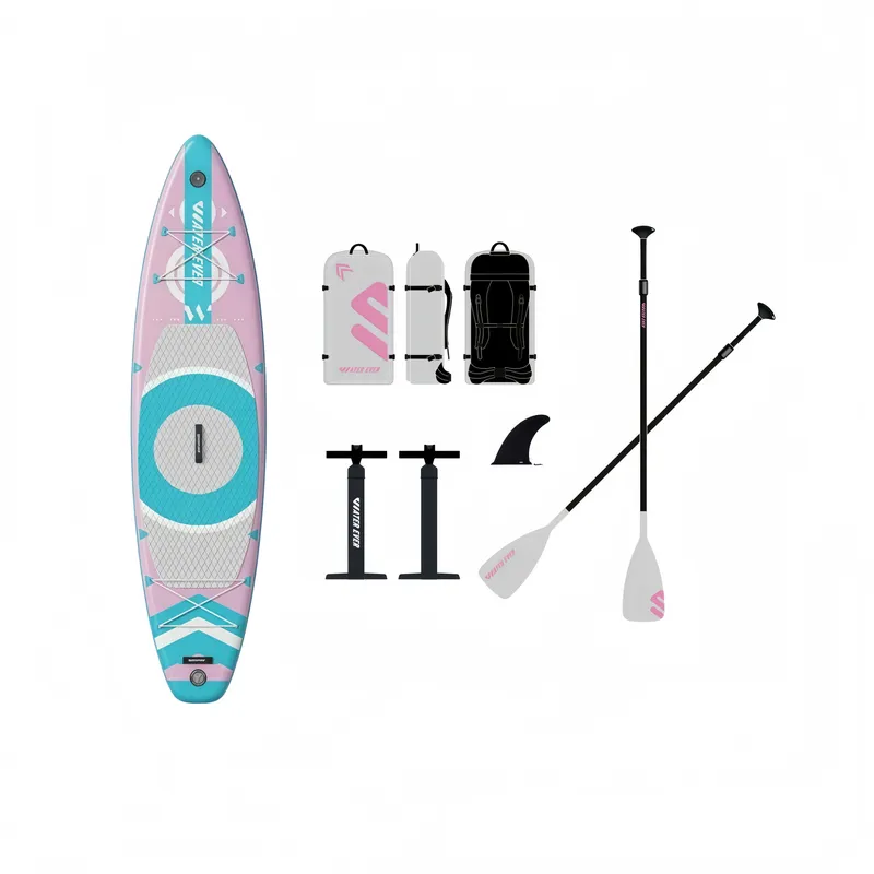 لوح تزلج قابل للنفخ بتصميم شائ - مراجعة Power Tools Pink وسعره