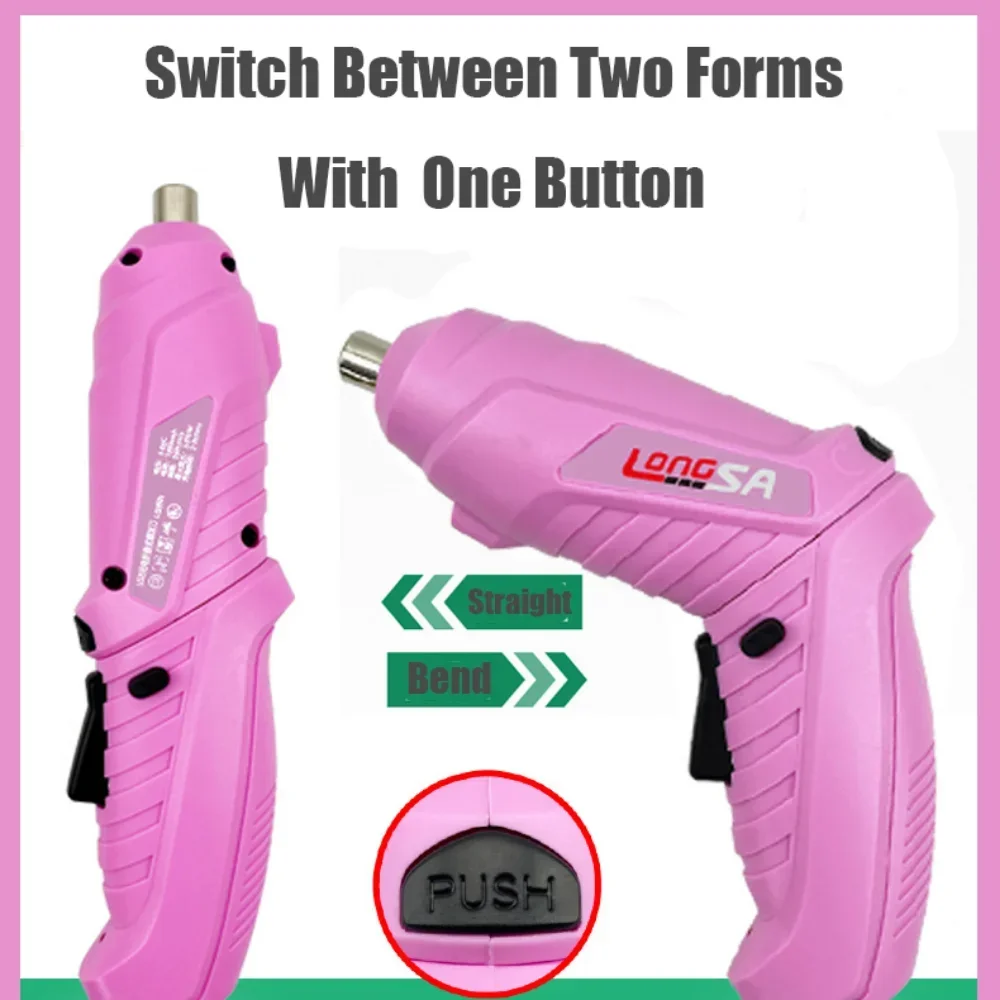 طقم مفك كهربائي وردي بالكامل ل - مراجعة Power Tools Pink وسعره