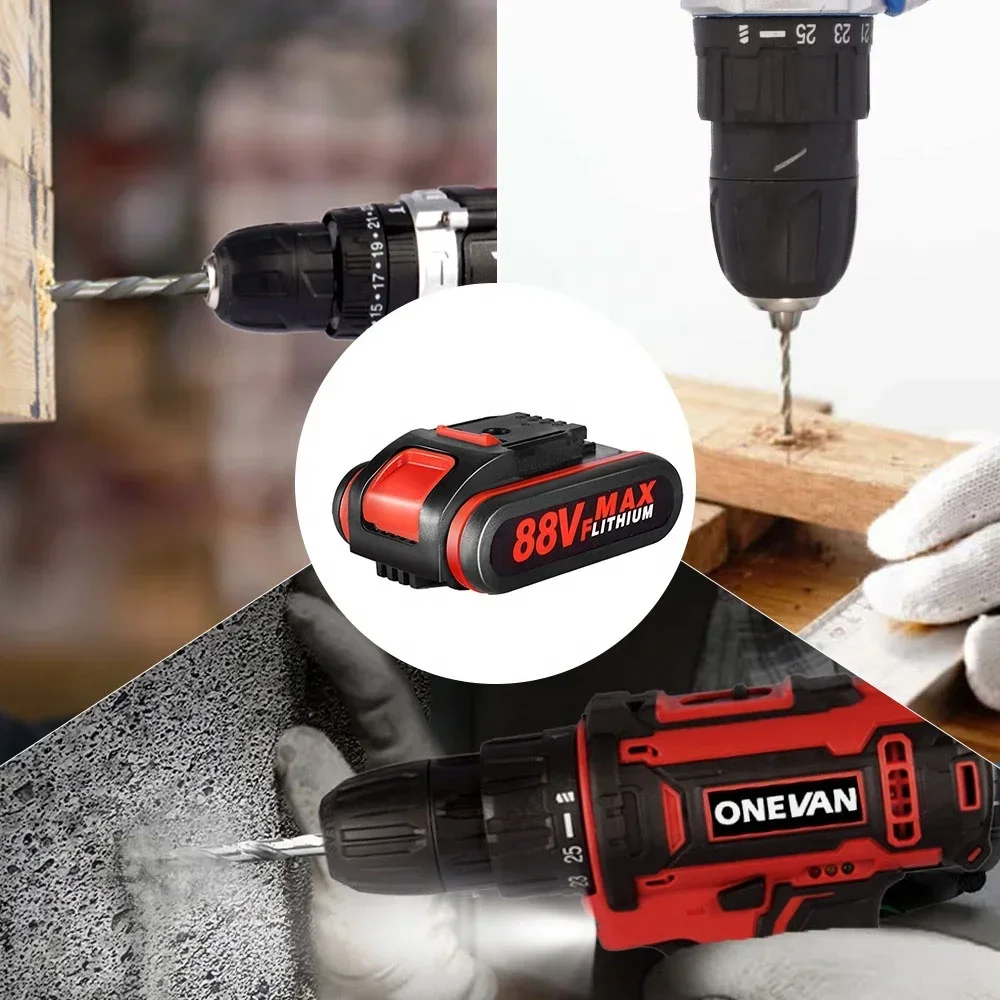 بطارية 88VF لبطارية مثقاب كهرب - مراجعة Power Tools Impact Wrench وسعره