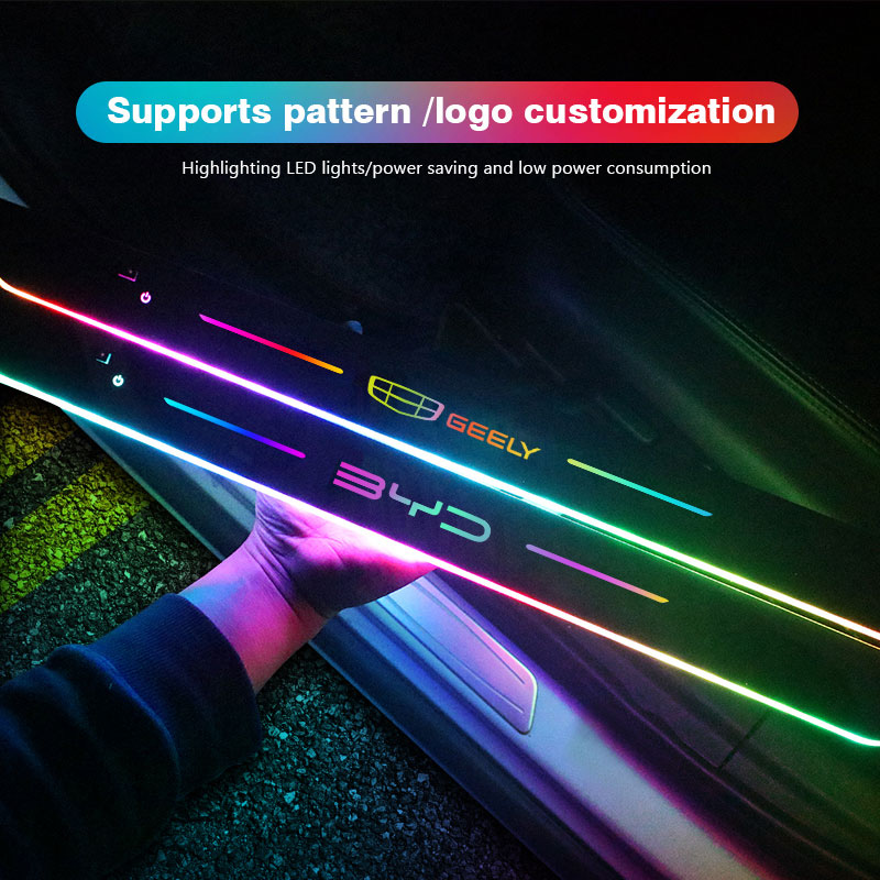تخصيص عتبة باب السيارة ضوء عتب - مراجعة Power Tools Logo وسعره