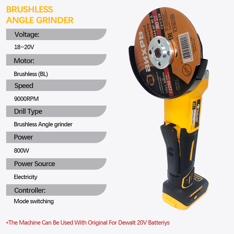 آلهة كهربائية DCG406 100/125 م - مراجعة Power Tools Pink وسعره