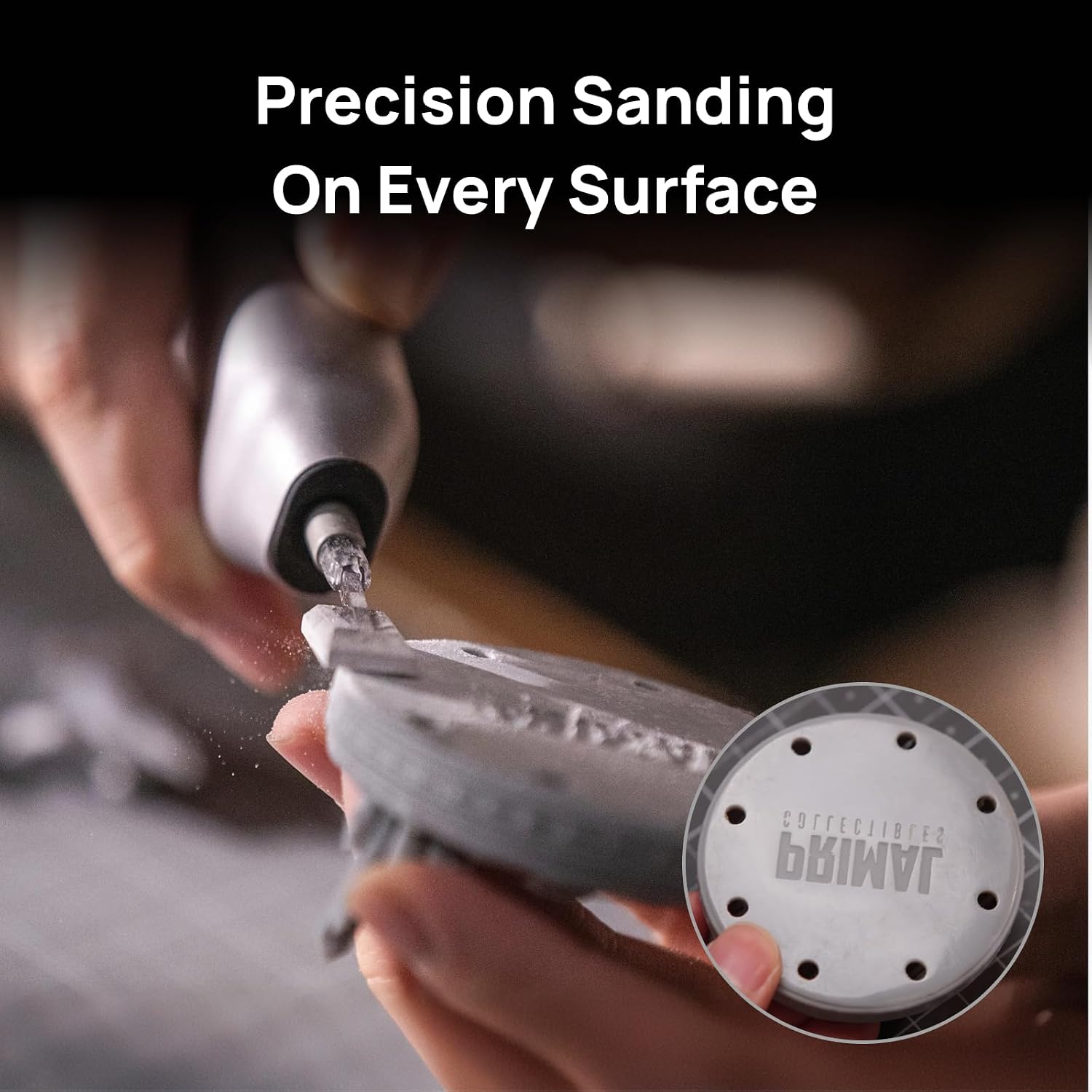 أداة صنفرة صوتية لاسلكية HOZO  - مراجعة Power Tools Sander وسعره
