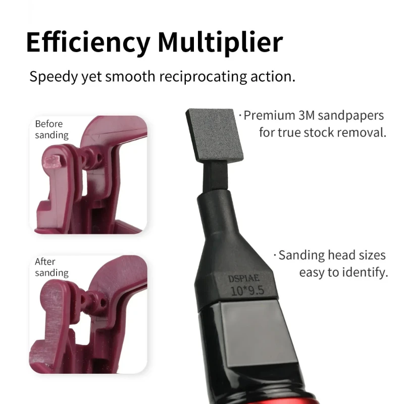 قلم صنفرة كهربائي متنقل DSPIAE - مراجعة Power Tools Sander وسعره